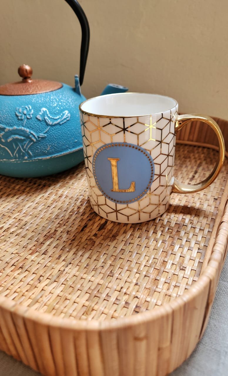 Taza Letra L