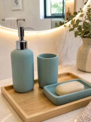 Set de Baño Aqua Mist x3